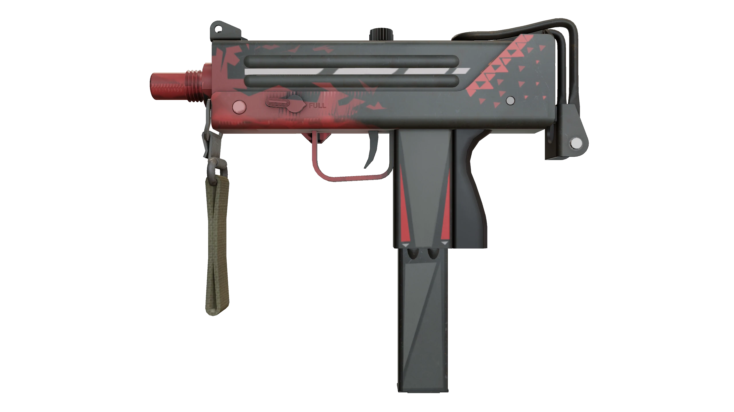 MAC-10 | Tatter Factory New front screenshot