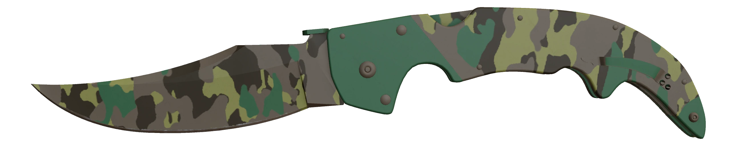 Falchion Knife | Boreal Forest Factory New front screenshot