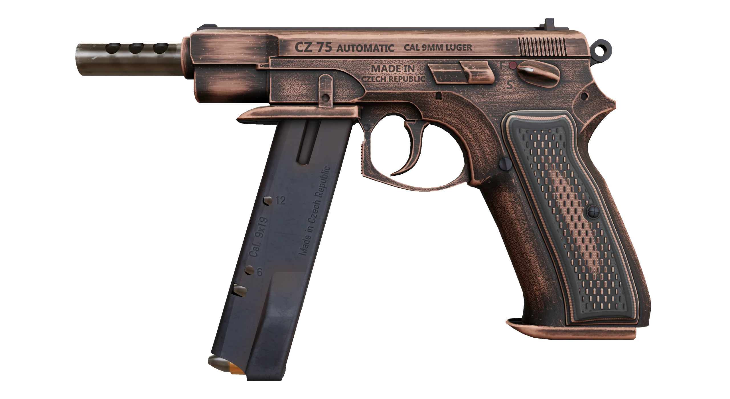 CZ75-Auto | Distressed Factory New front screenshot