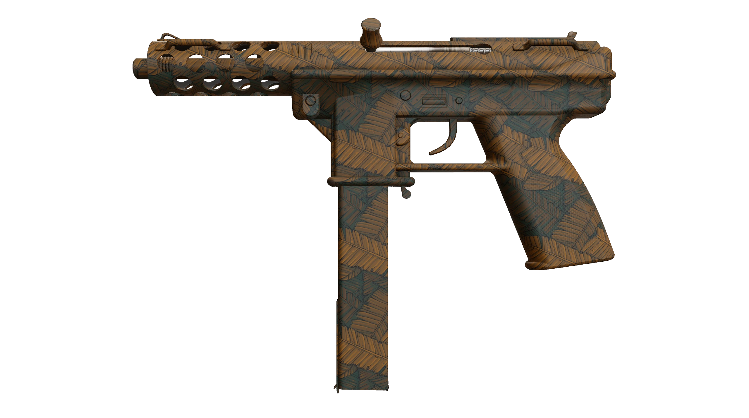 Tec-9 | Rust Leaf Factory New front screenshot