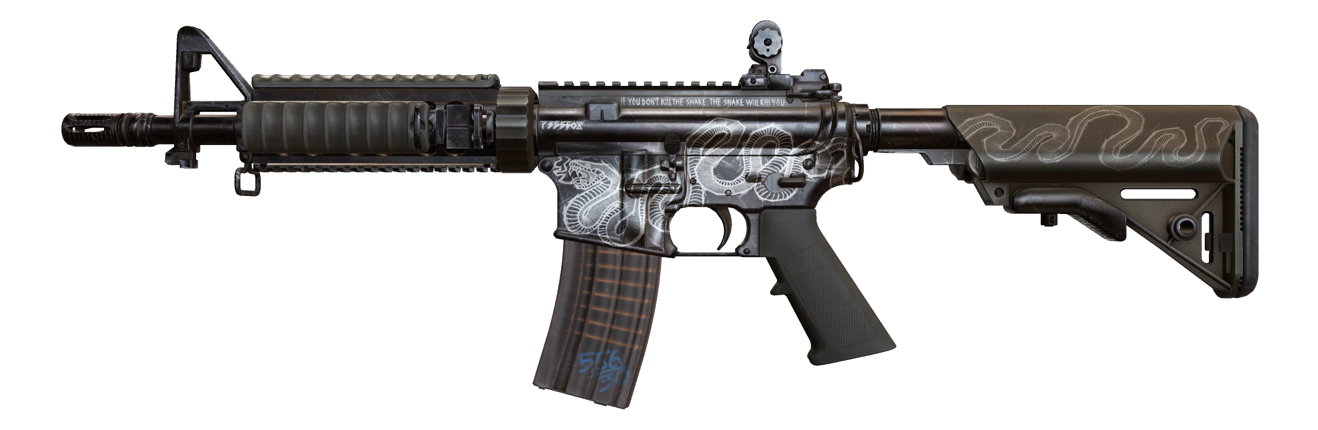M4A4 | Etch Lord Factory New front screenshot