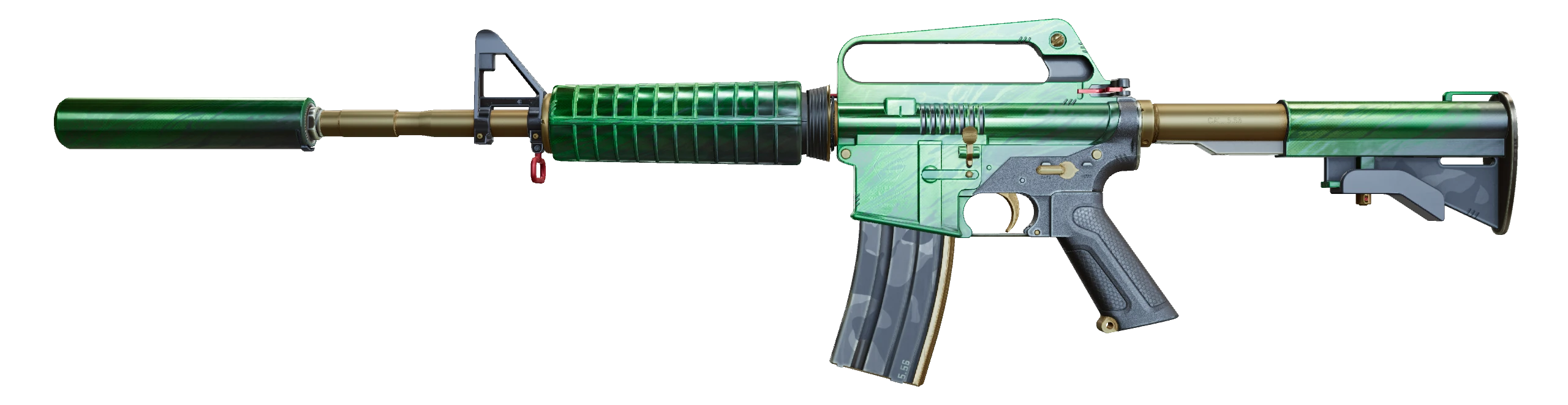 M4A1-S | Electrum Factory New front screenshot