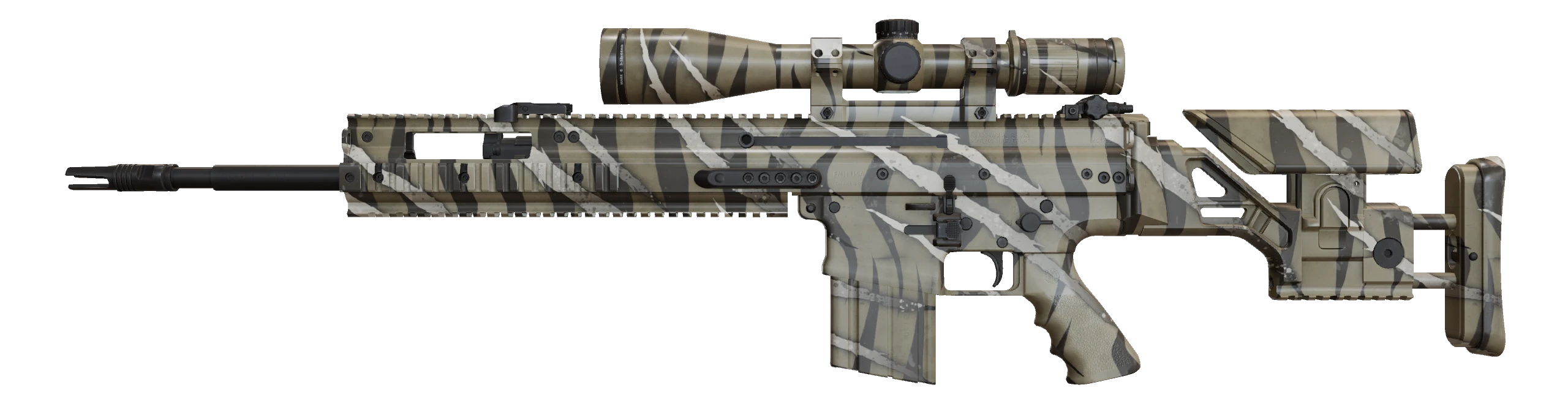 SCAR-20 | Torn Factory New front screenshot