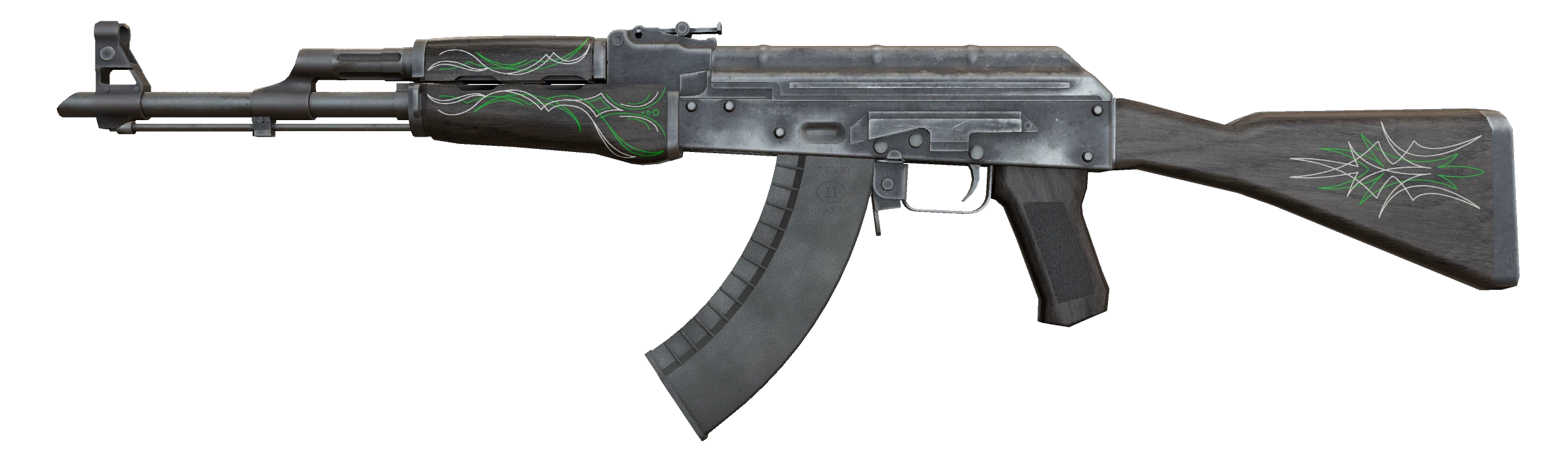 AK-47 | Emerald Pinstripe Factory New front screenshot
