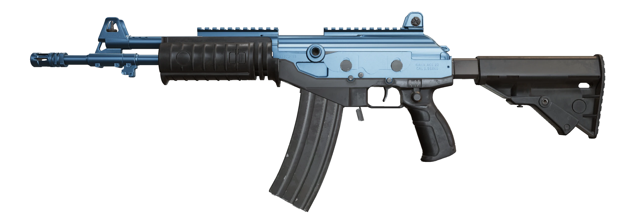 Galil AR | Blue Titanium Factory New front screenshot