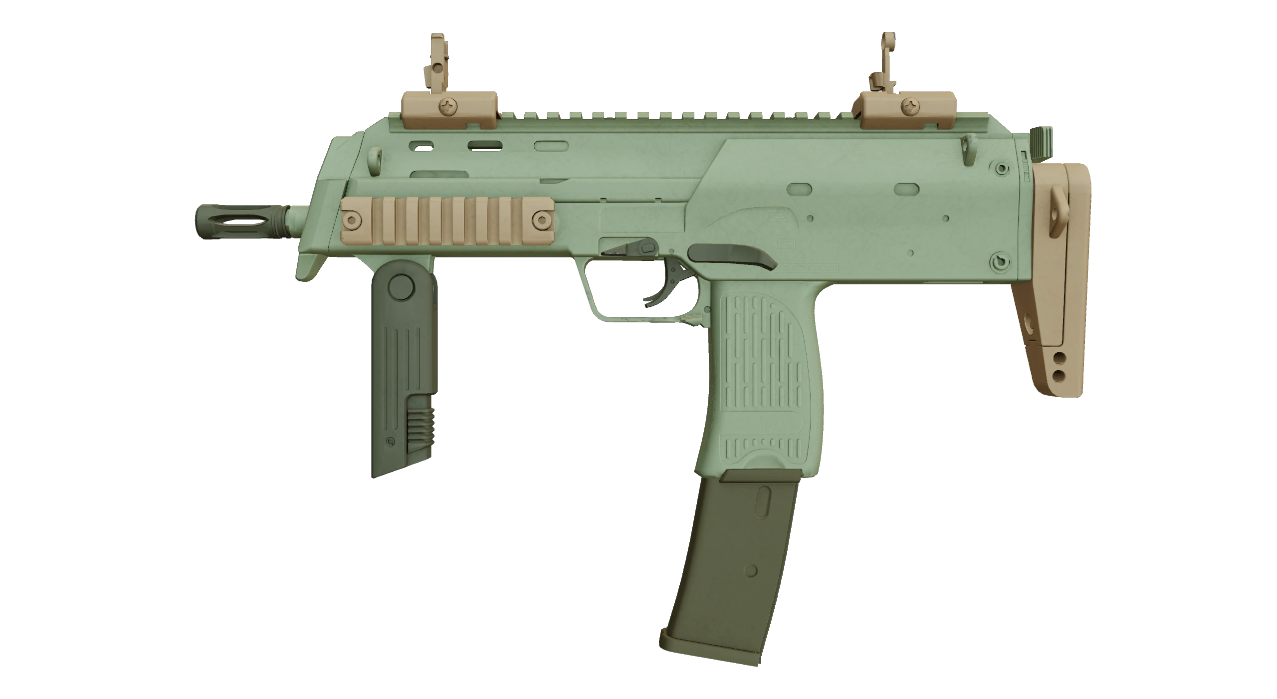 MP7 | Groundwater Factory New front screenshot