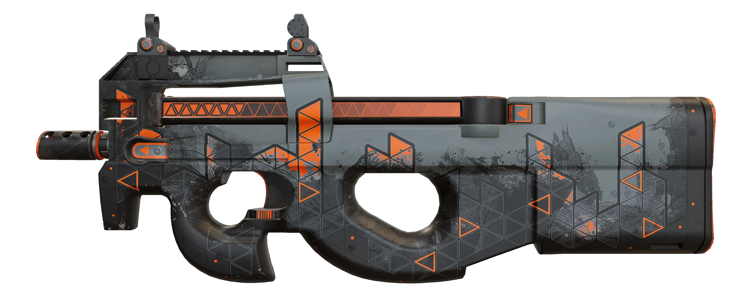P90 | Trigon Minimal Wear front screenshot