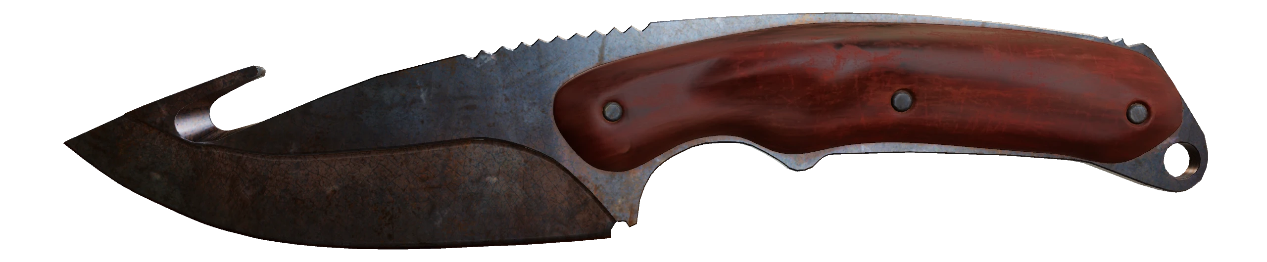 Gut Knife | Rust Coat Well-Worn front screenshot
