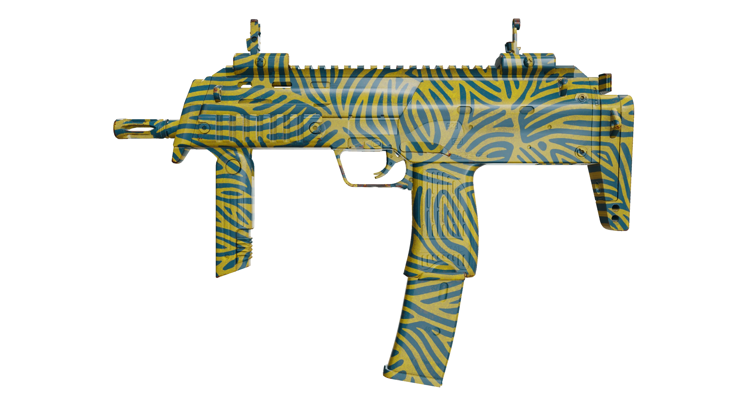 MP7 | Akoben Factory New front screenshot