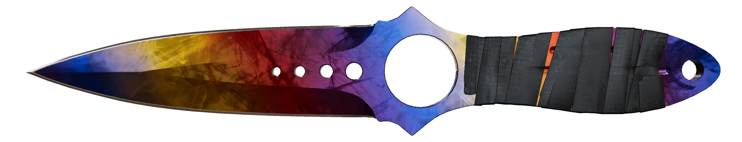 Skeleton Knife | Marble Fade Factory New front screenshot