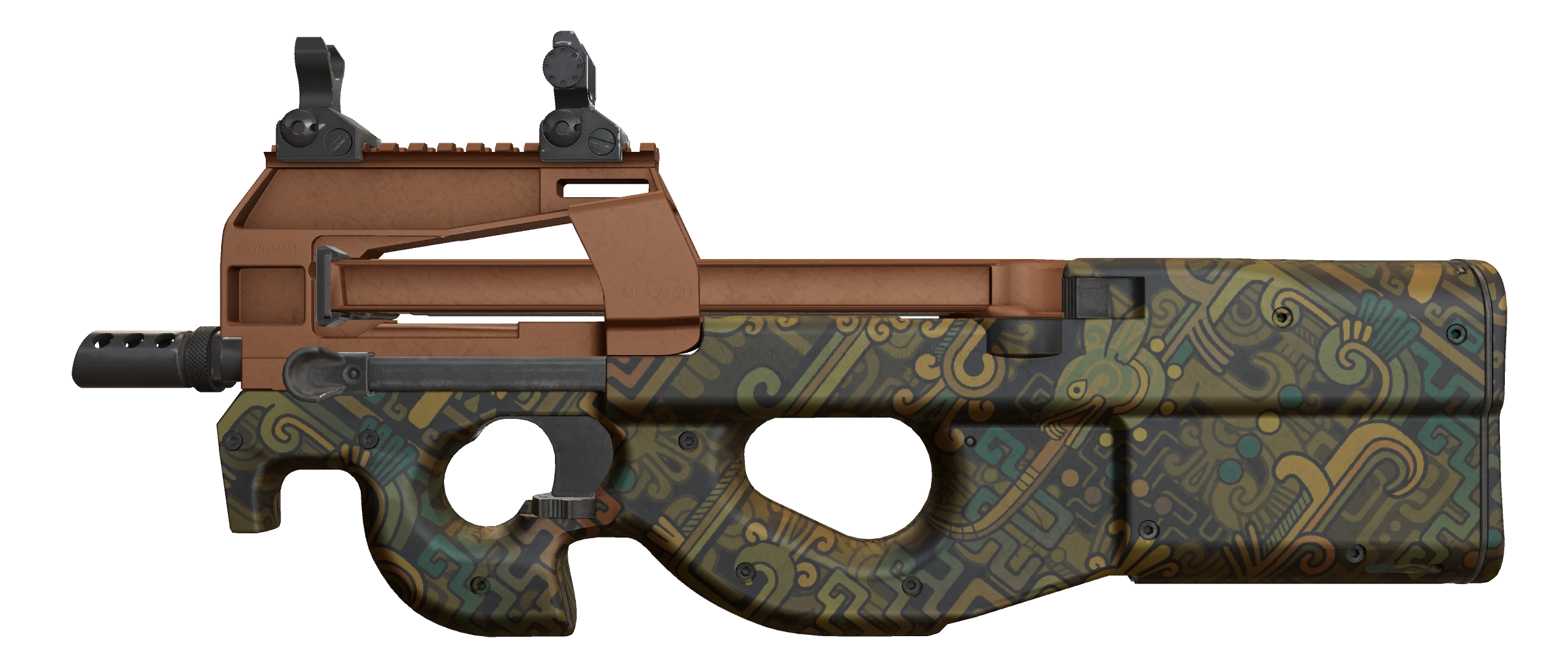 P90 | Ancient Earth Factory New front screenshot