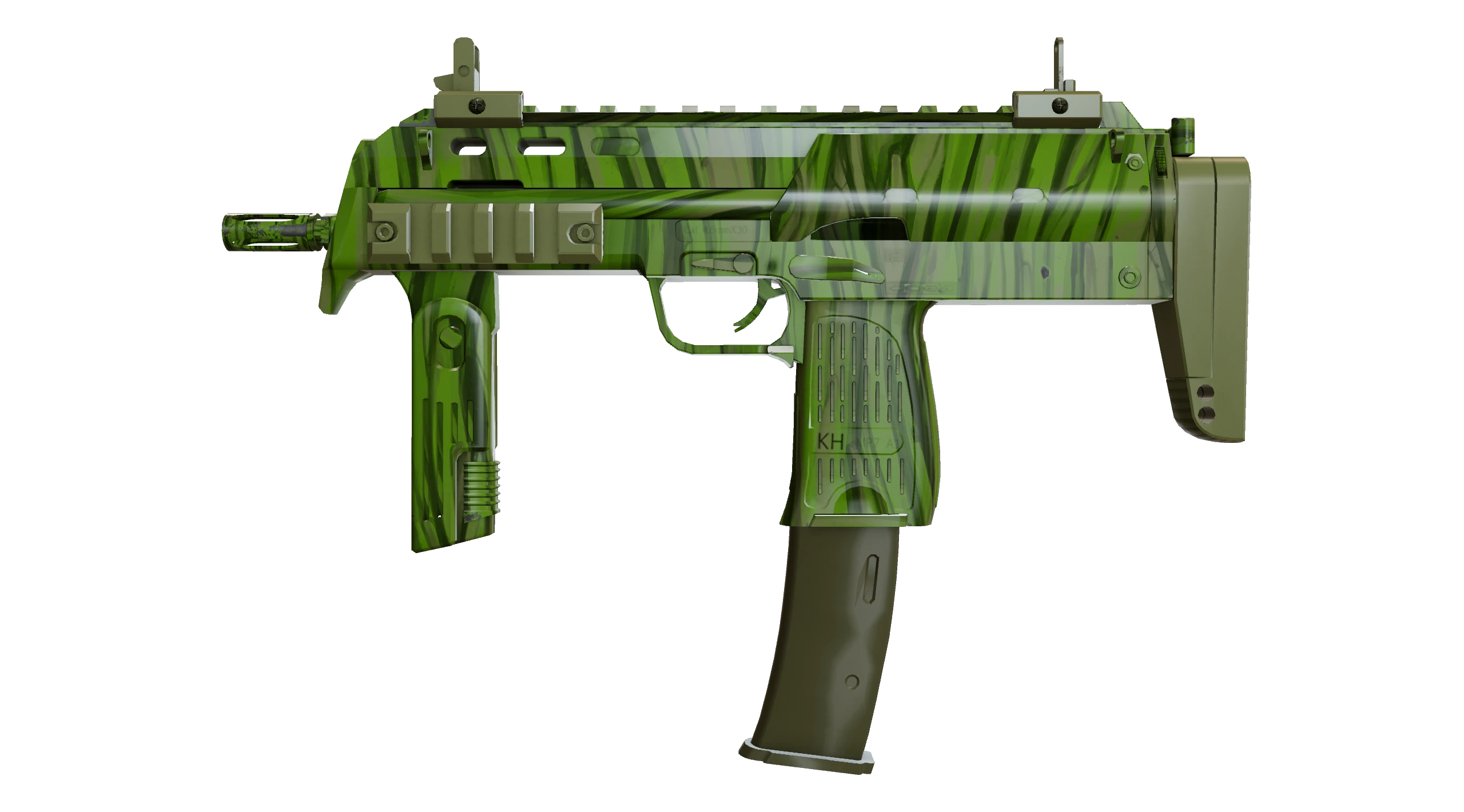 MP7 | Tall Grass Factory New front screenshot