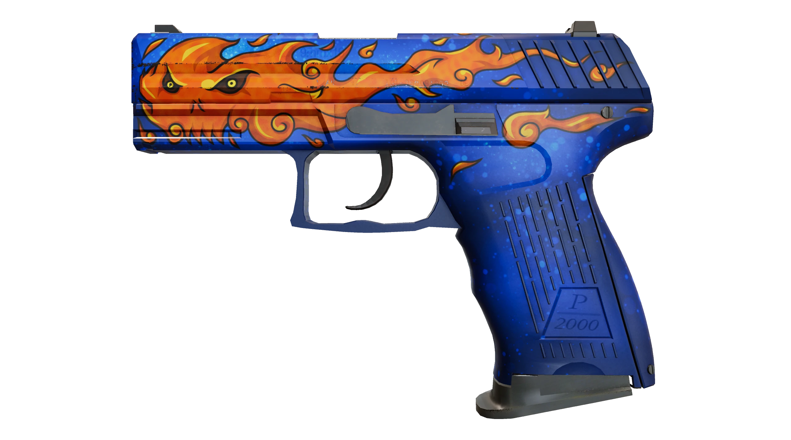 P2000 | Fire Elemental Factory New front screenshot