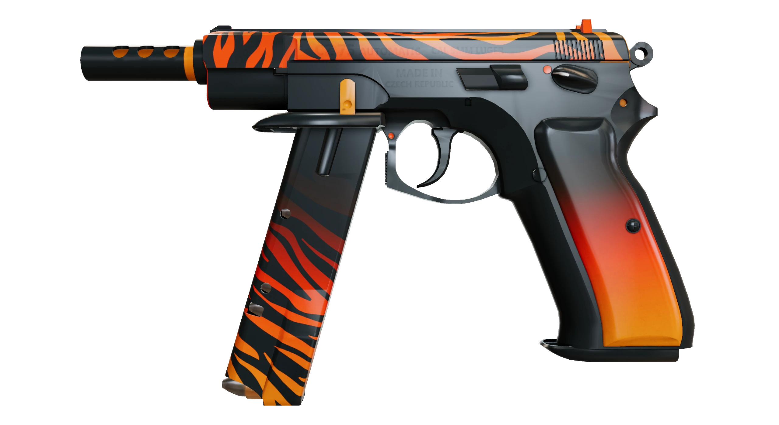 CZ75-Auto | Tigris Factory New front screenshot