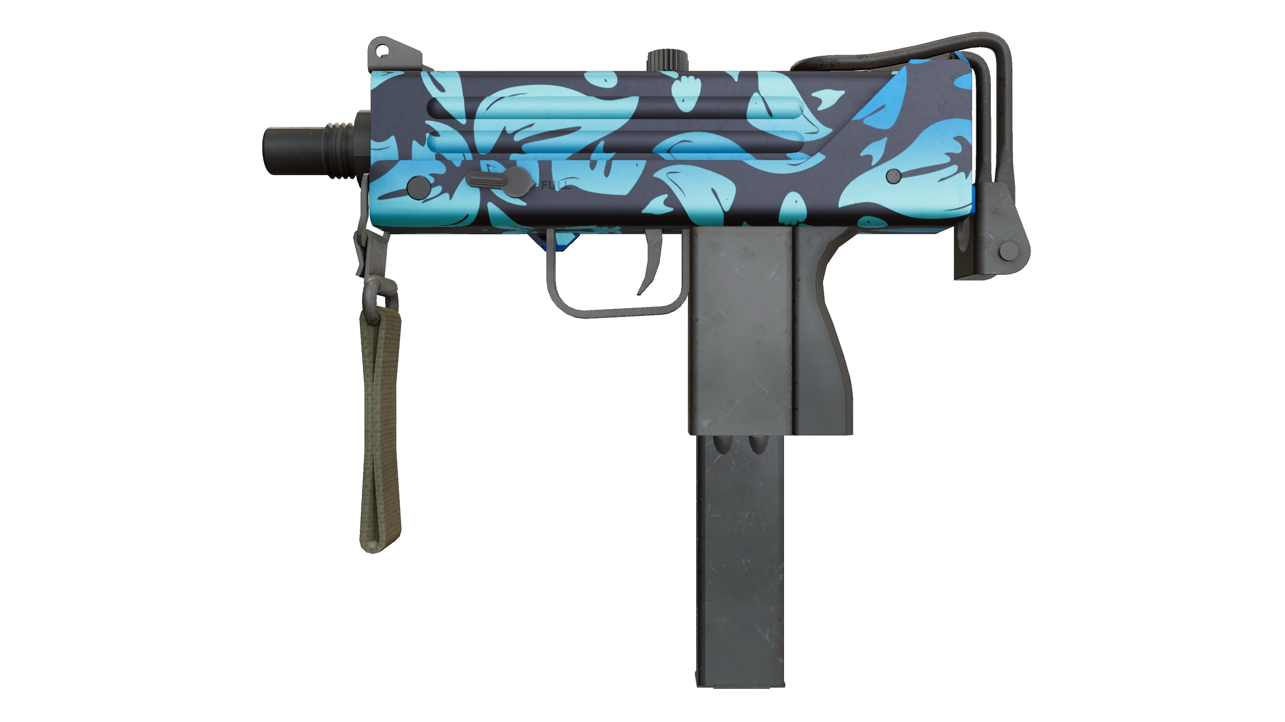 MAC-10 | Oceanic Factory New front screenshot