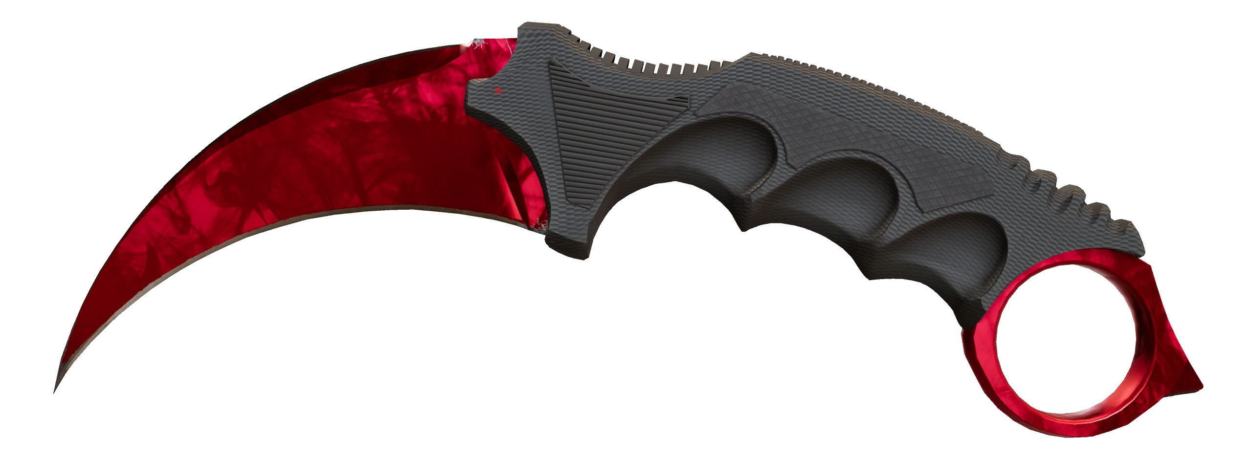 Karambit | Doppler Ruby Factory New front screenshot