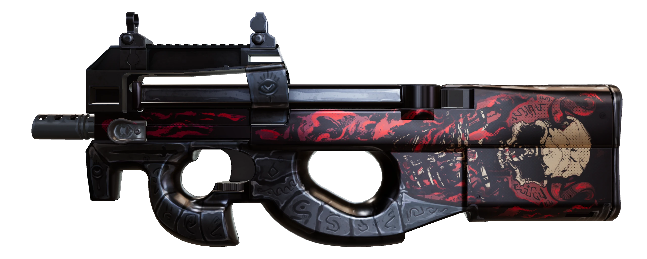 P90 | Shallow Grave Factory New front screenshot