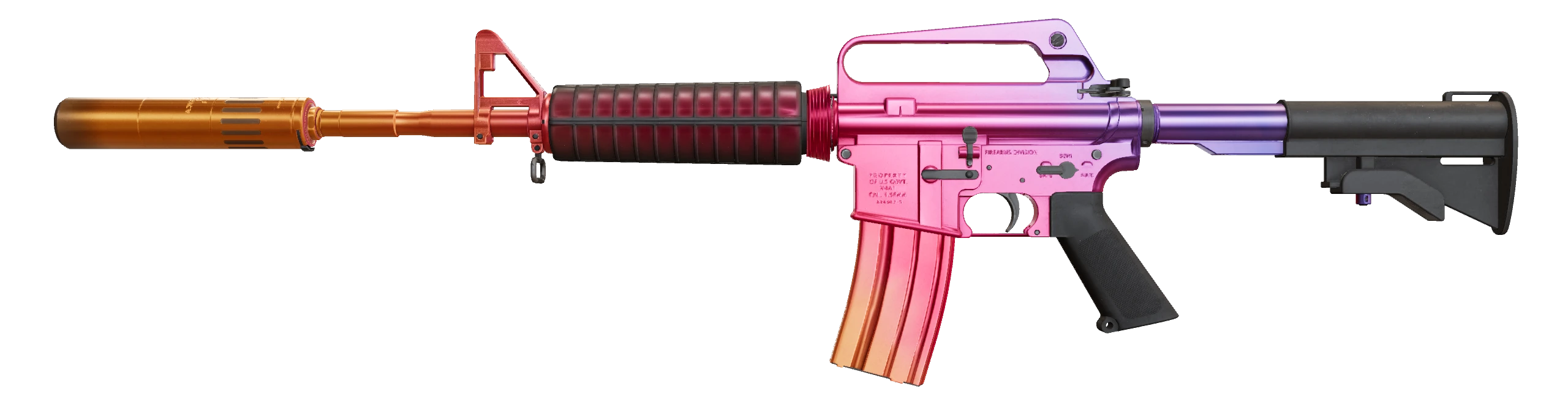 M4A1-S | Fade Factory New front screenshot