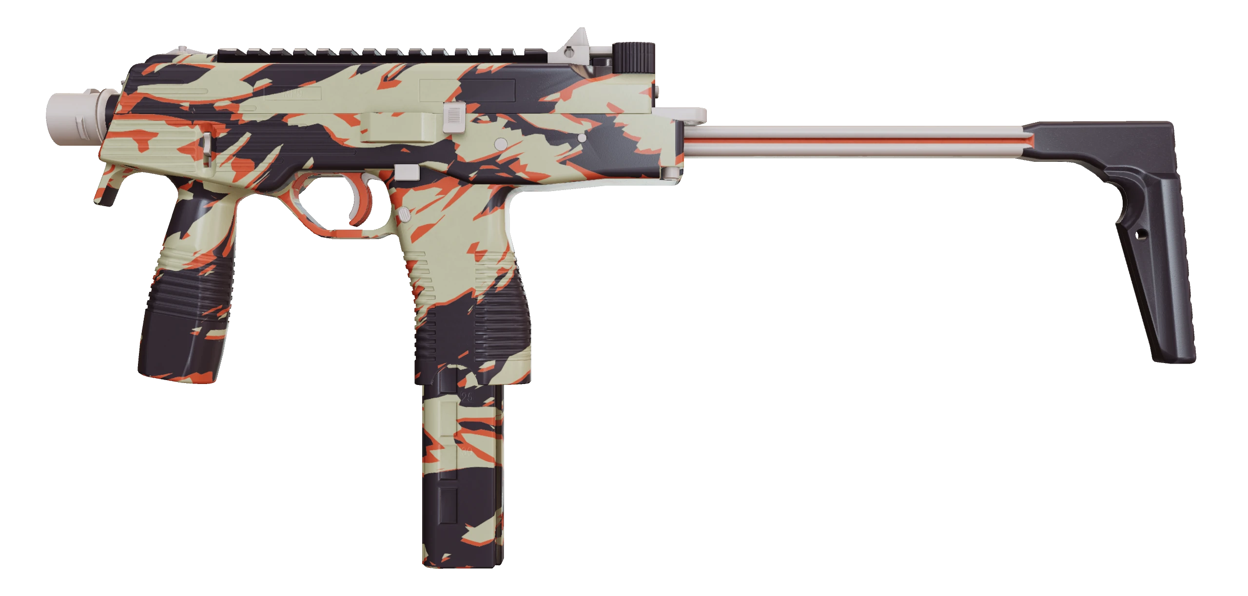 MP9 | Shredded Factory New front screenshot