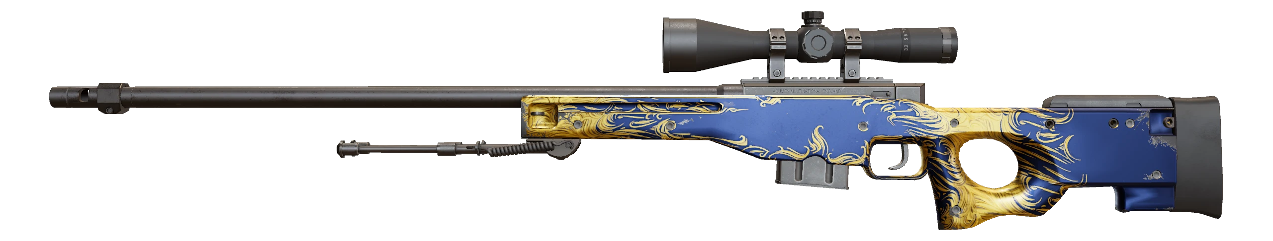 AWP | Man-o'-war Minimal Wear front screenshot