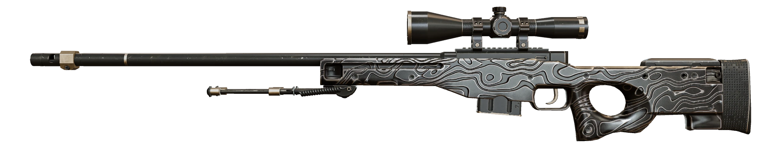 AWP | Black Nile Factory New front screenshot