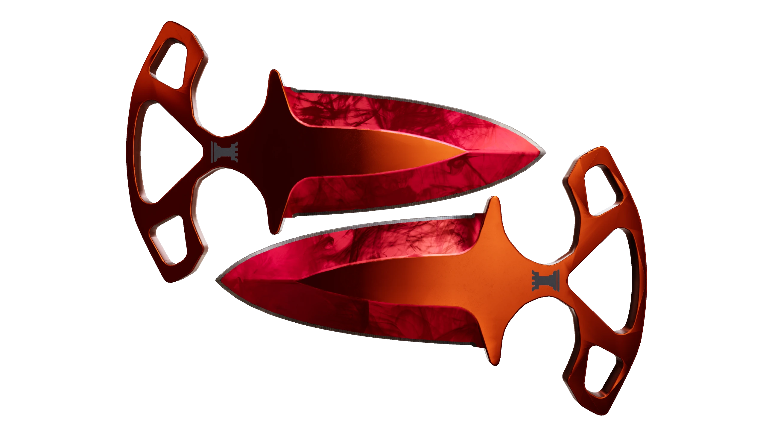 Shadow Daggers | Doppler Ruby Factory New front screenshot