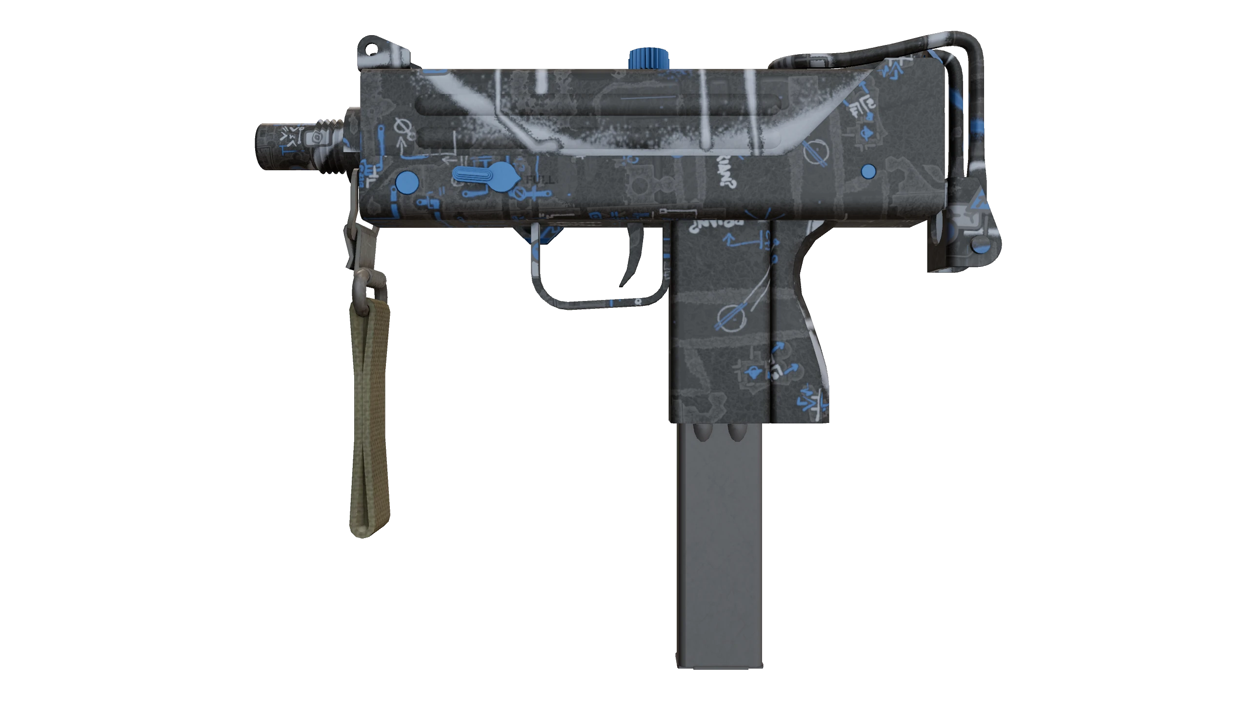 MAC-10 | Strats Factory New front screenshot