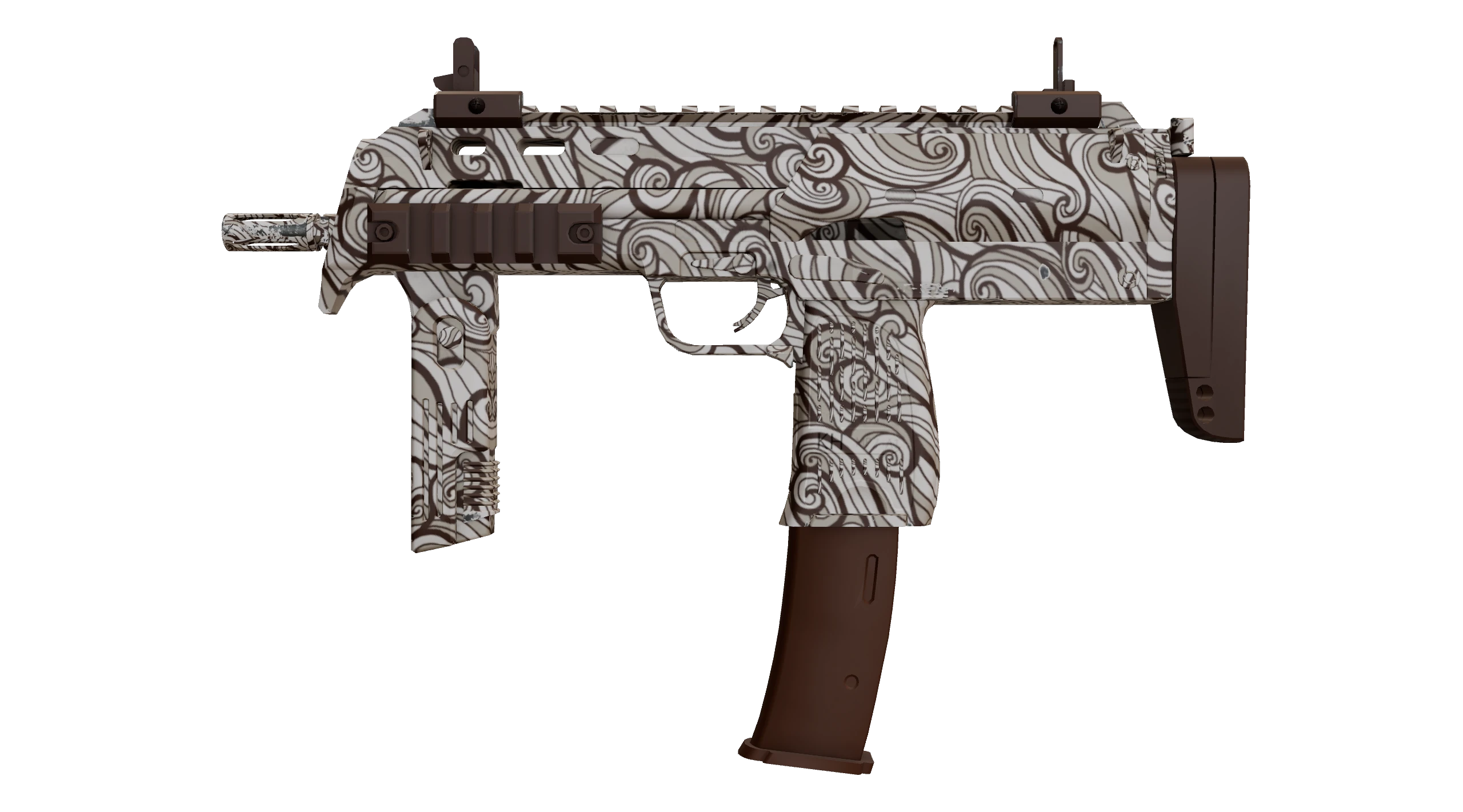 MP7 | Gunsmoke Factory New front screenshot