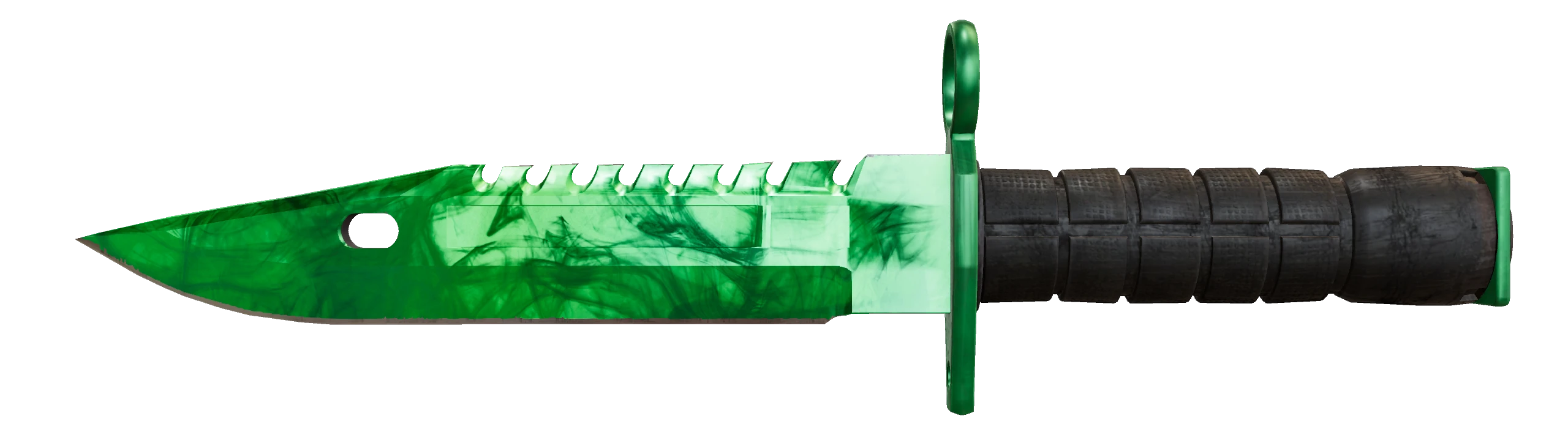M9 Bayonet | Gamma Doppler Emerald Factory New front screenshot