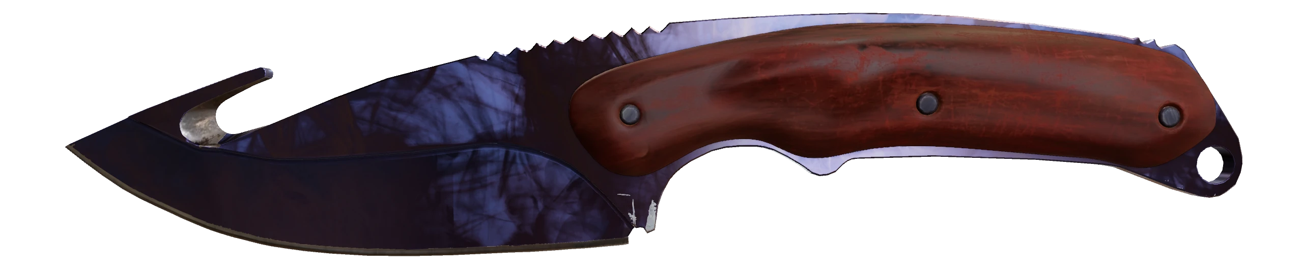 Gut Knife | Doppler Black Pearl Factory New front screenshot