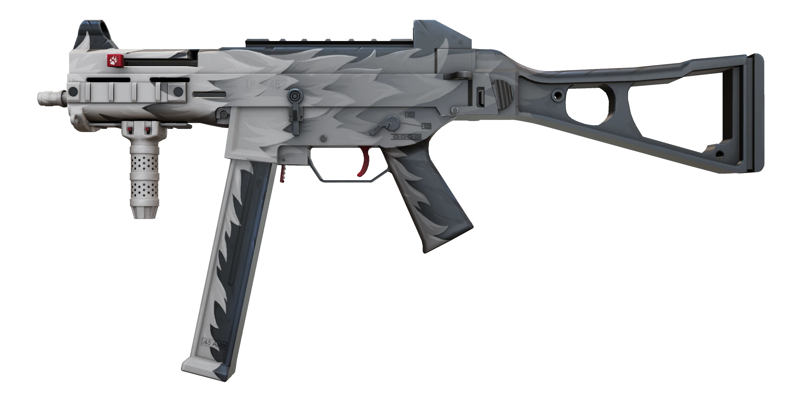 UMP-45 | Arctic Wolf Factory New front screenshot