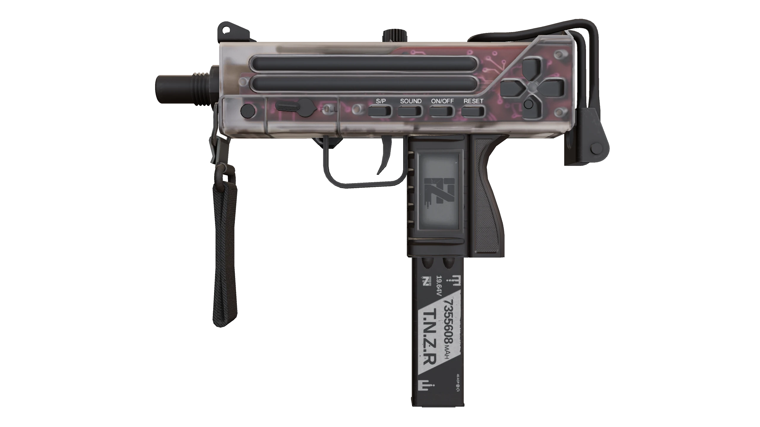 MAC-10 | Button Masher Factory New front screenshot