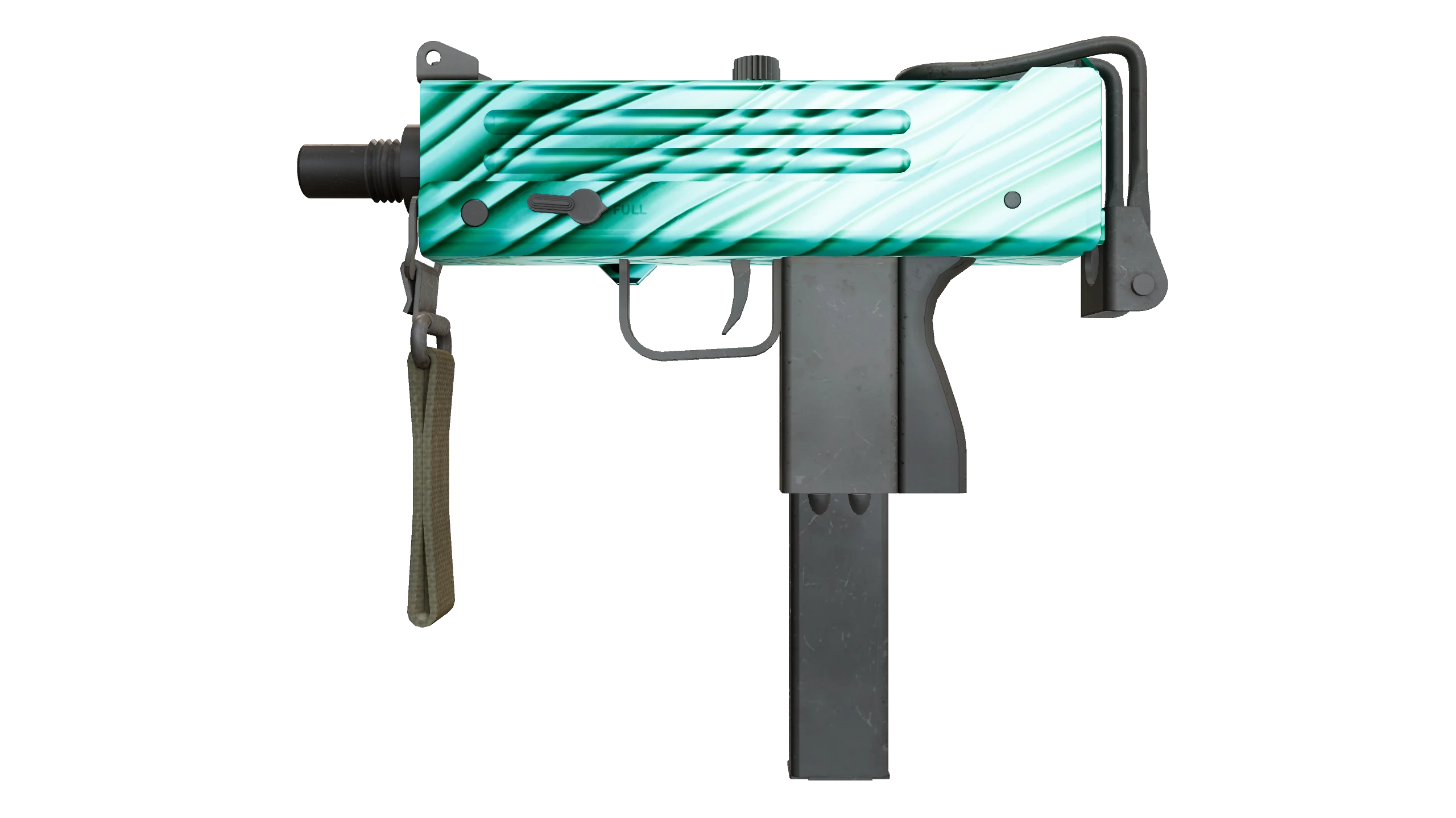 MAC-10 | Malachite Factory New front screenshot