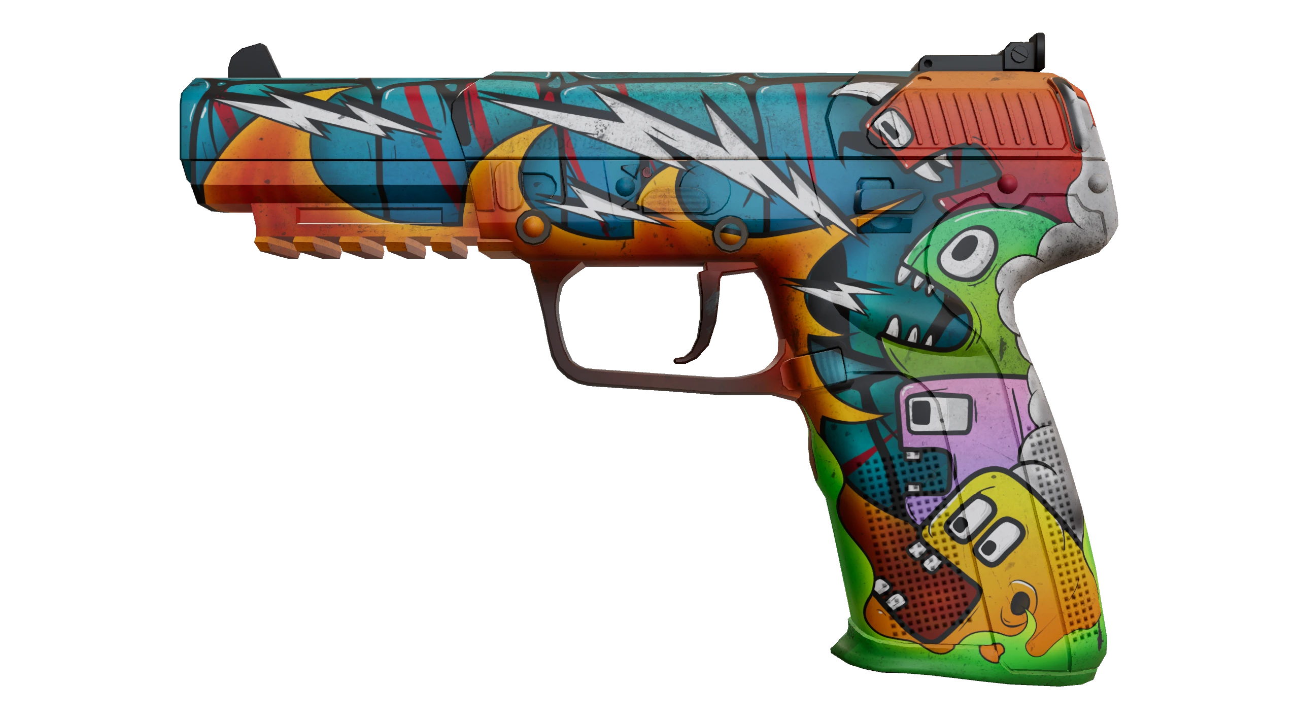Five-SeveN | Angry Mob Factory New front screenshot