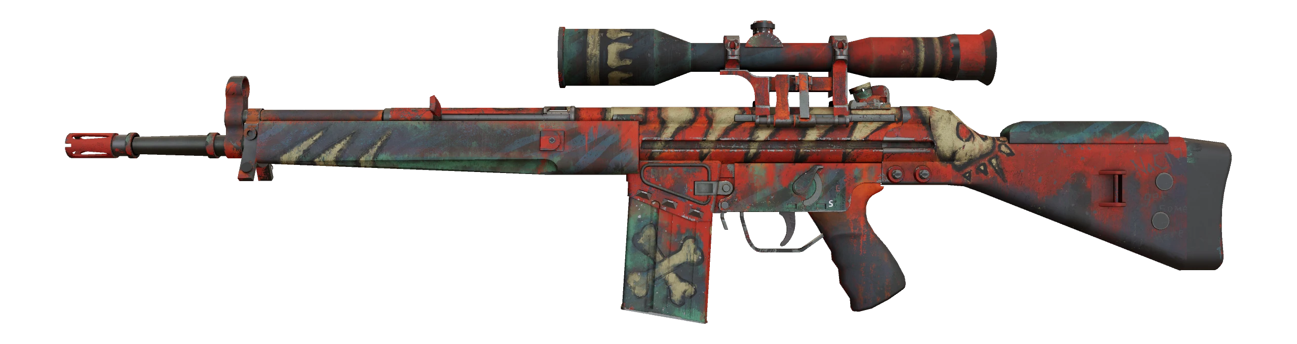G3SG1 | The Executioner Minimal Wear front screenshot