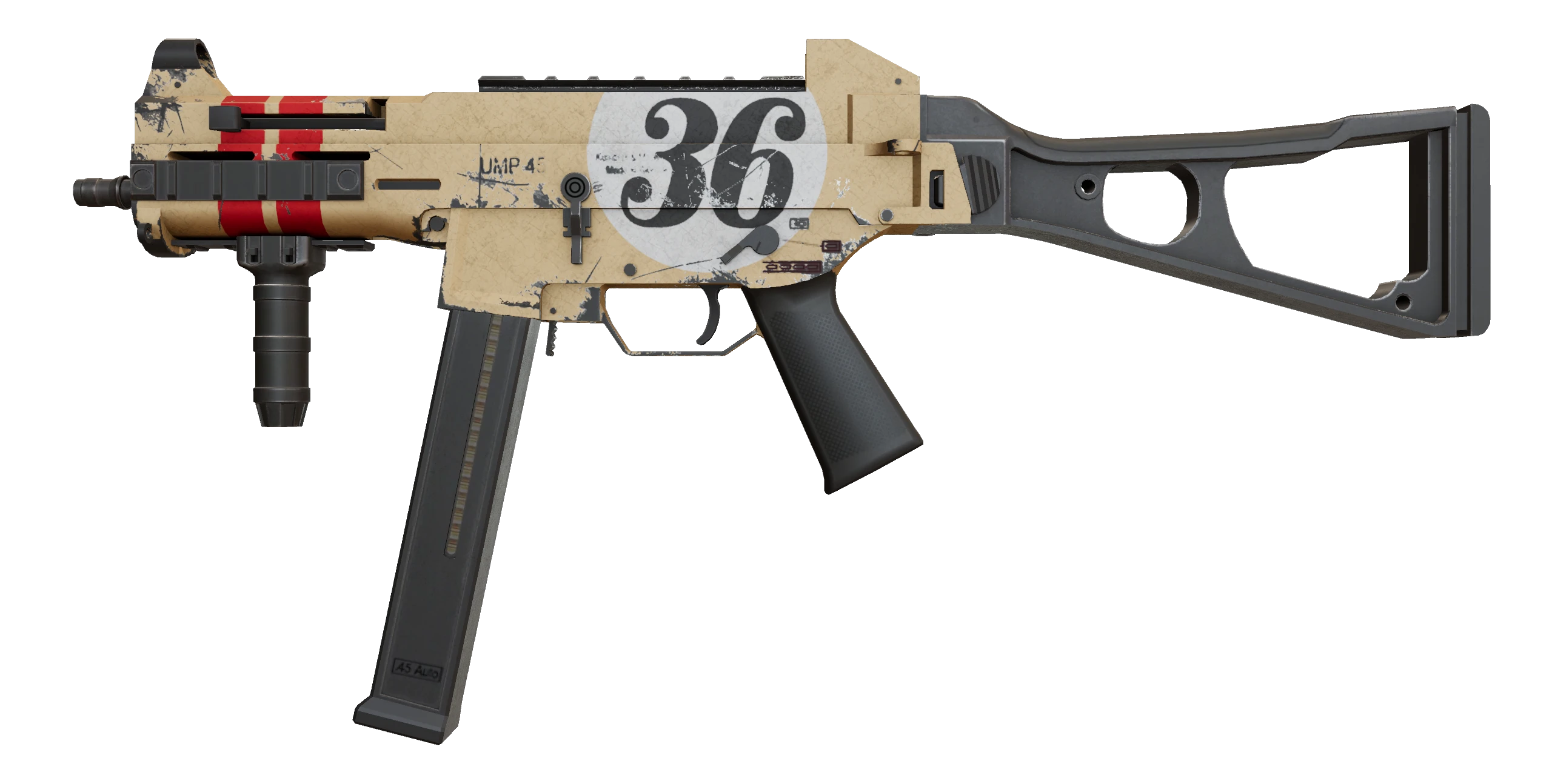 UMP-45 | Grand Prix Field-Tested front screenshot