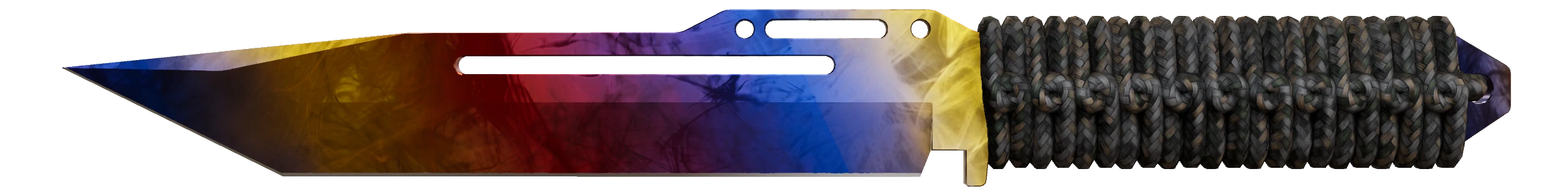 Paracord Knife | Marble Fade Factory New front screenshot