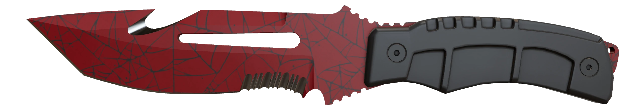 Survival Knife | Crimson Web Factory New front screenshot