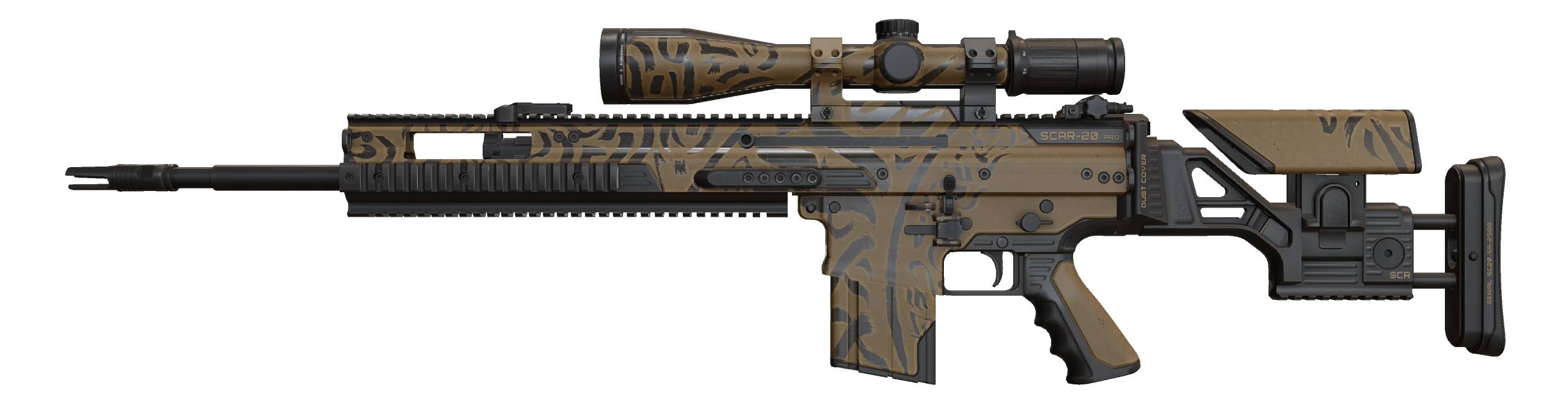 SCAR-20 | Sirocco Script Factory New front screenshot