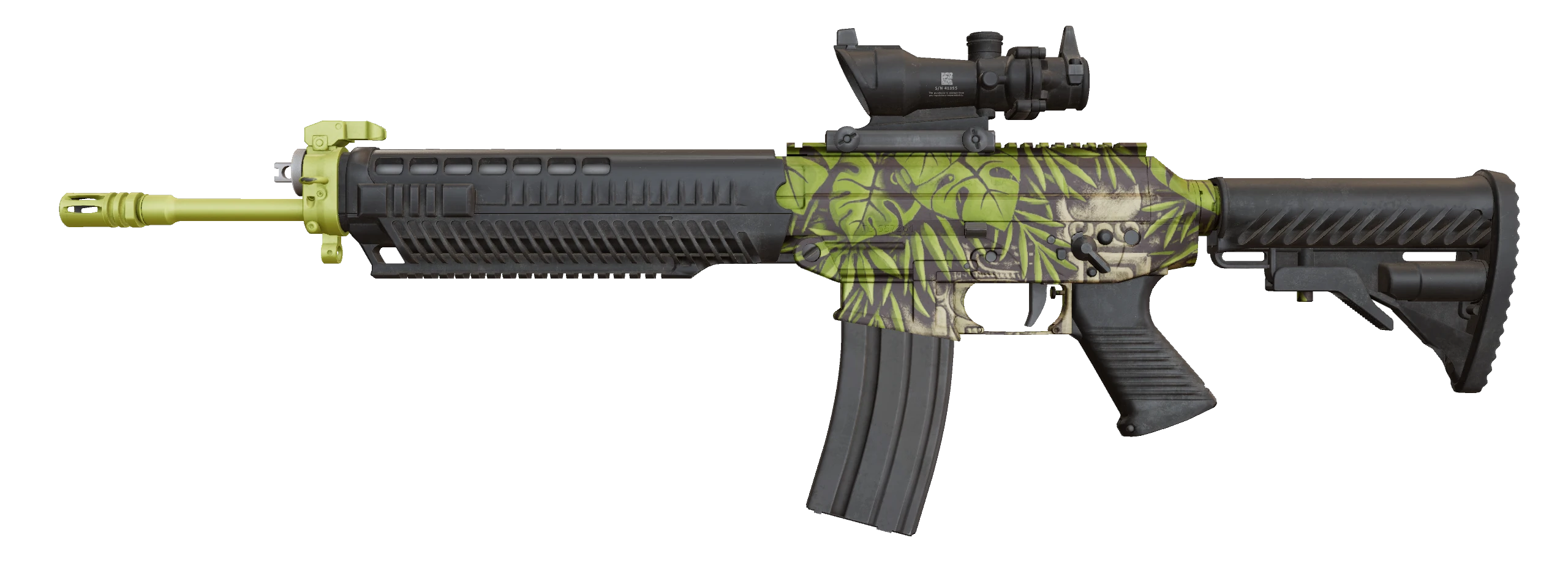 SG 553 | Lush Ruins Factory New front screenshot