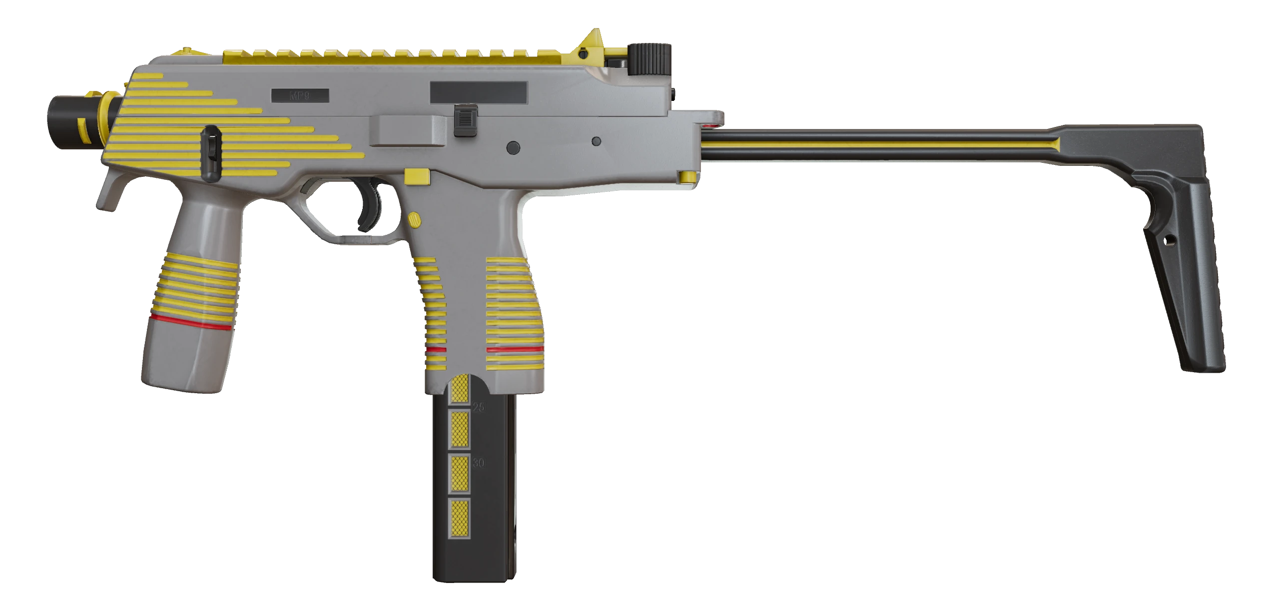 MP9 | Bee-Tron Factory New front screenshot