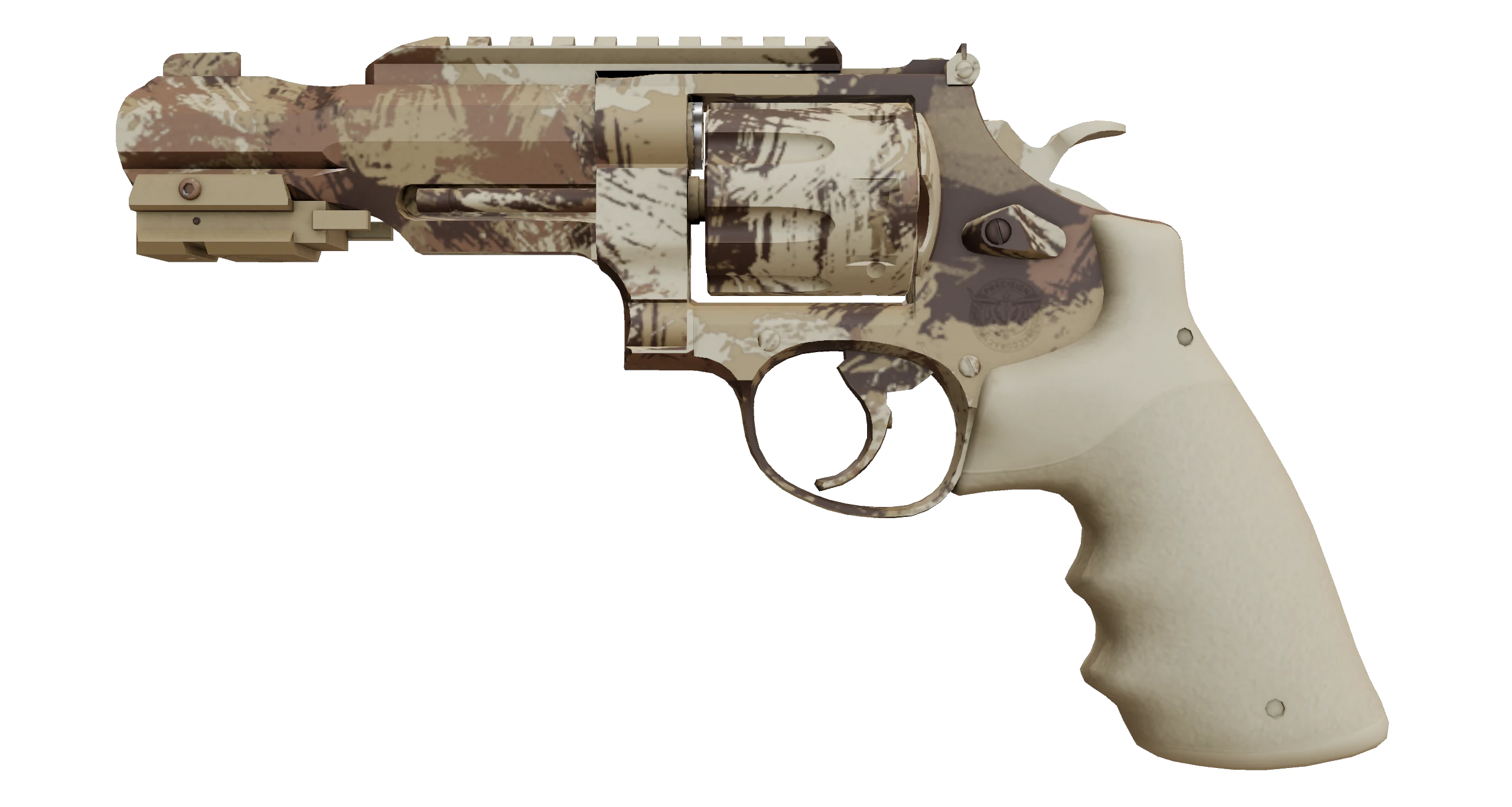 R8 Revolver | Desert Brush Factory New front screenshot