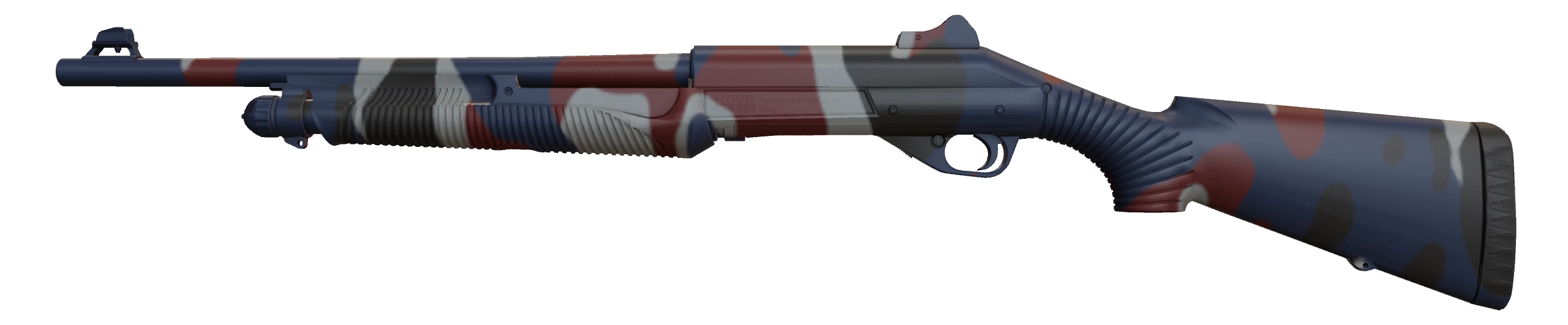 Nova | Ghost Camo Factory New front screenshot