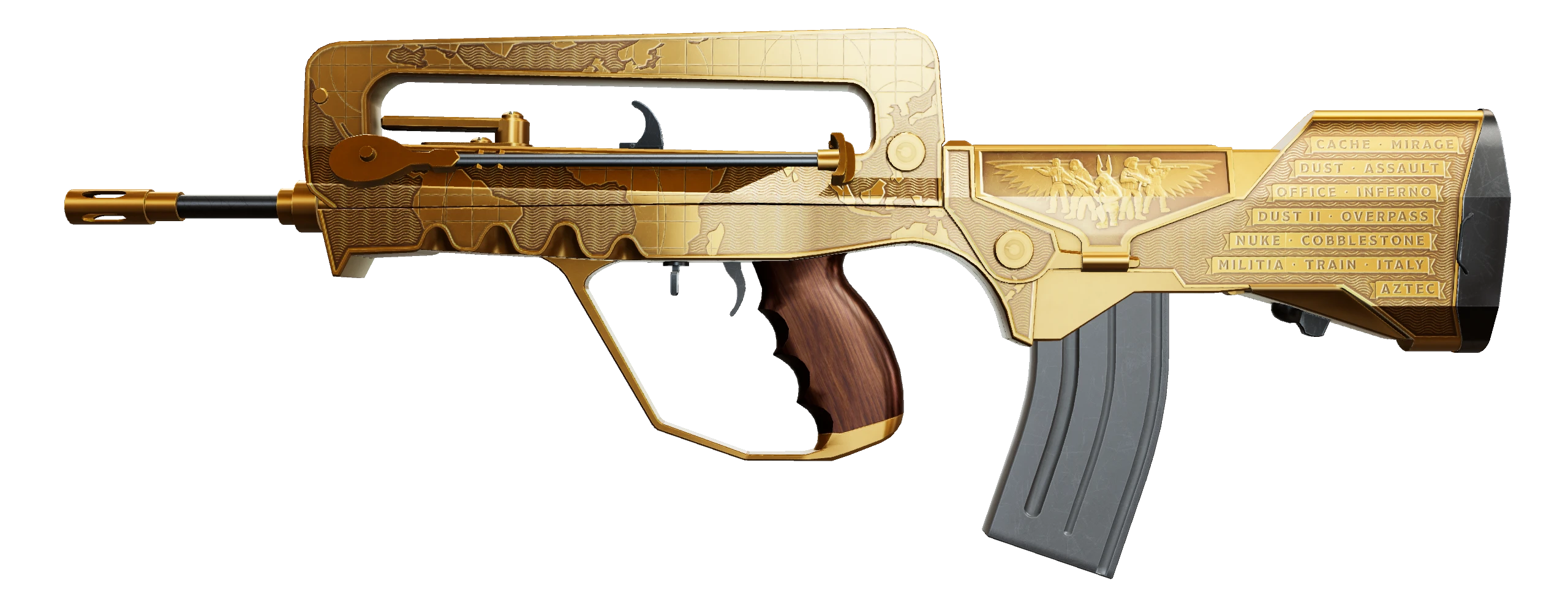 FAMAS | Commemoration Factory New front screenshot