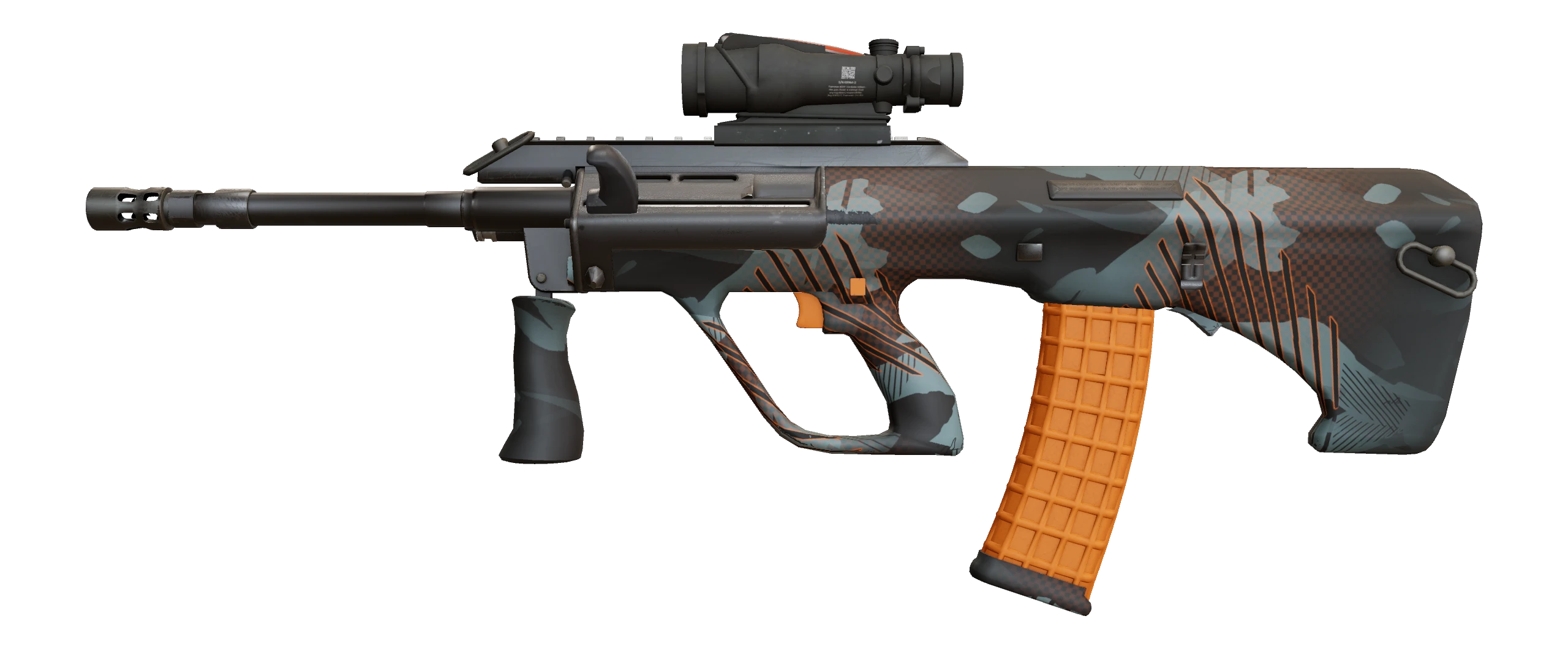 AUG | Amber Slipstream Factory New front screenshot