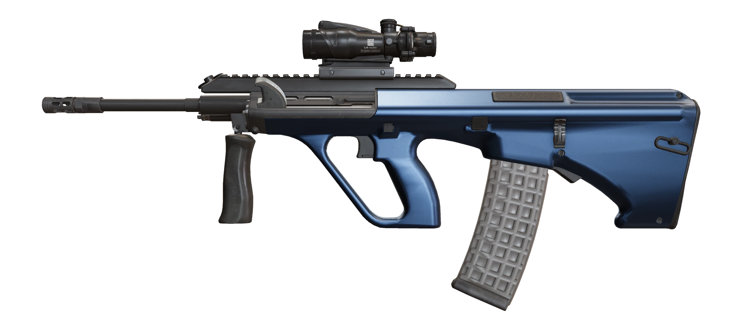 AUG | Anodized Navy Factory New front screenshot