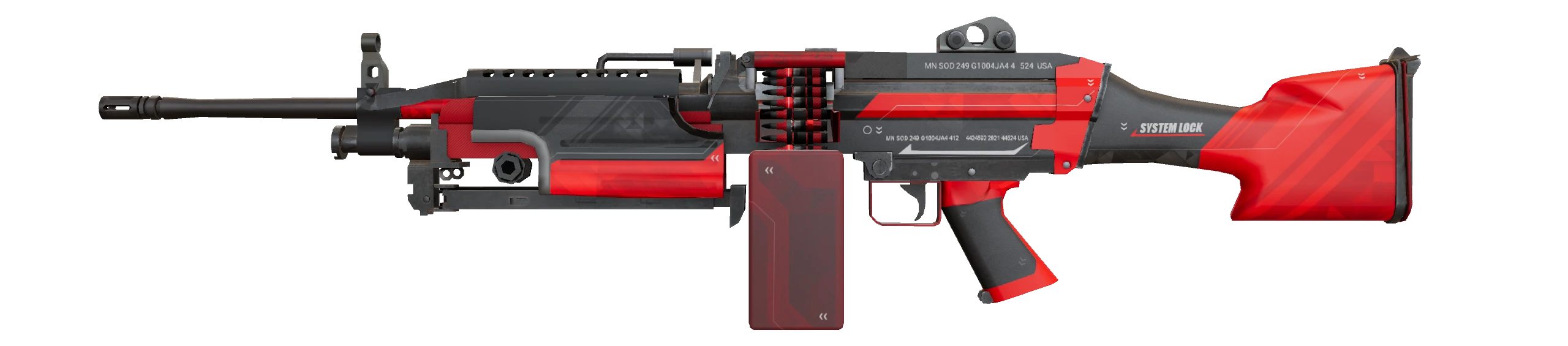 M249 | System Lock Factory New front screenshot