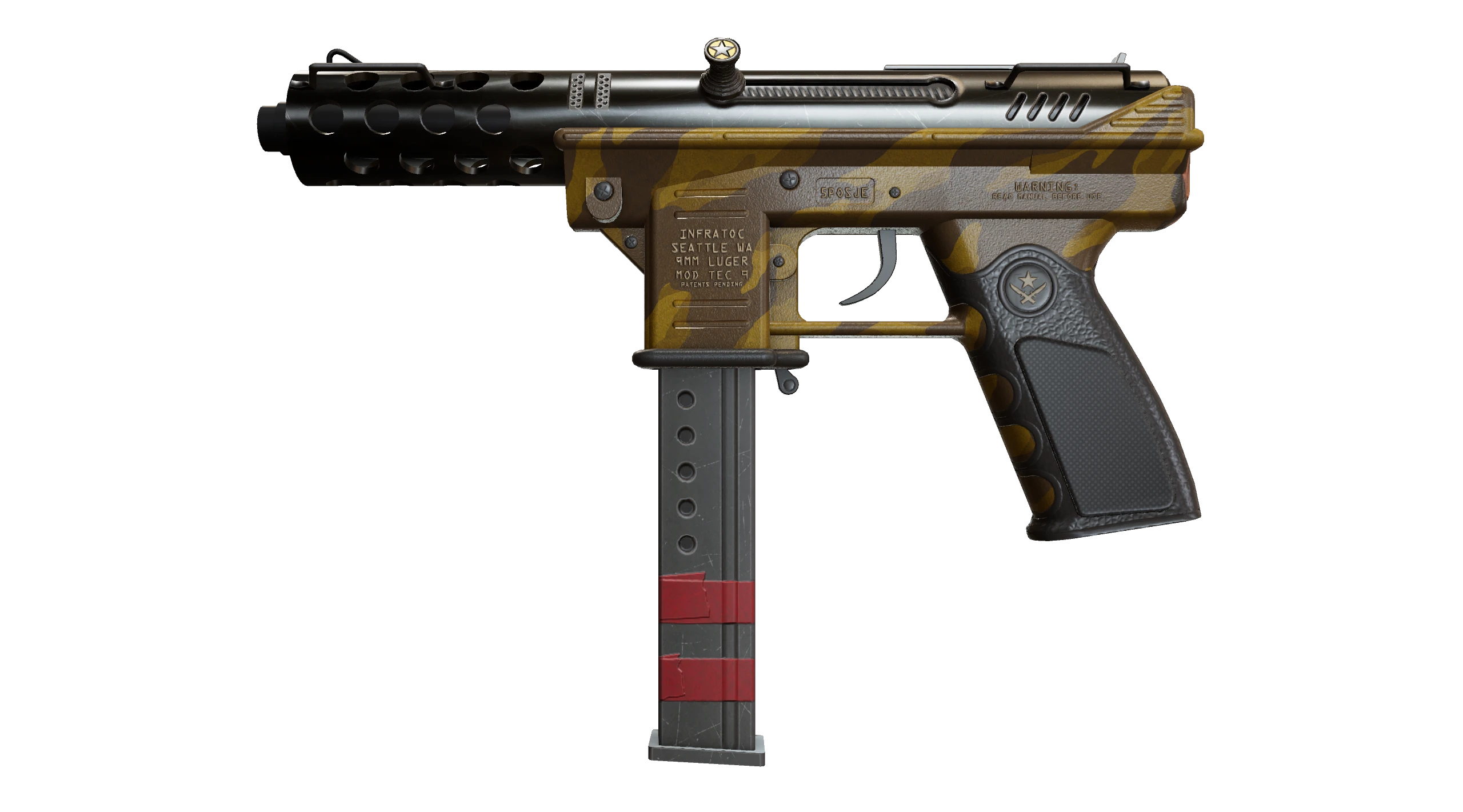 Tec-9 | Brother Factory New front screenshot