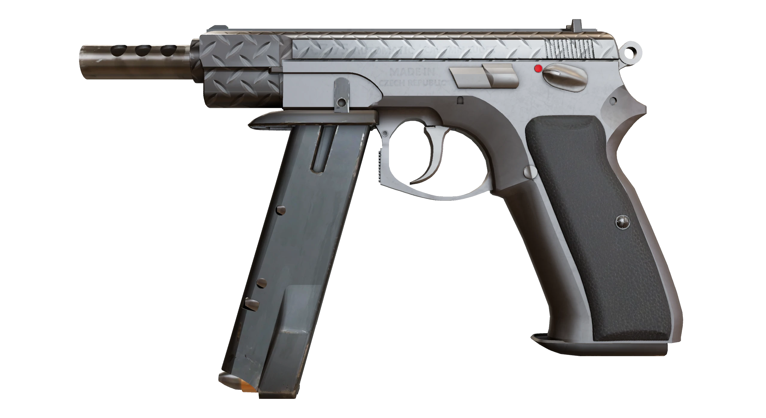 CZ75-Auto | Tread Plate Factory New front screenshot