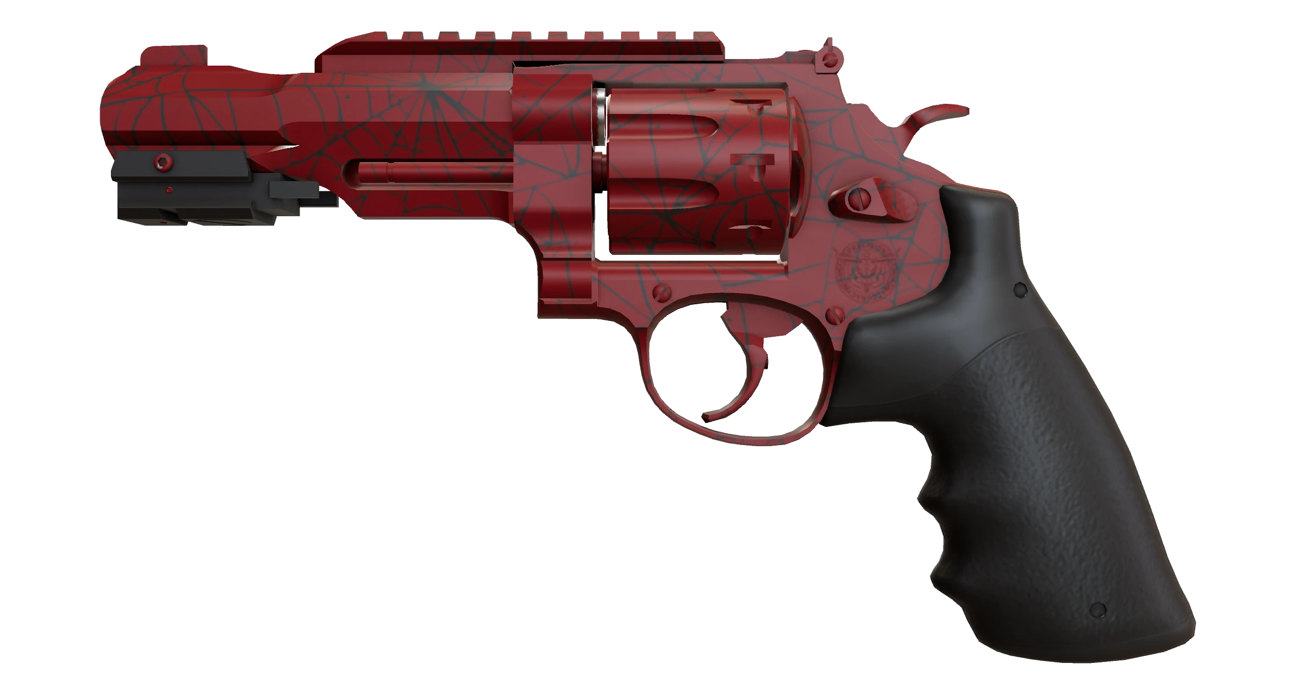 R8 Revolver | Crimson Web Factory New front screenshot